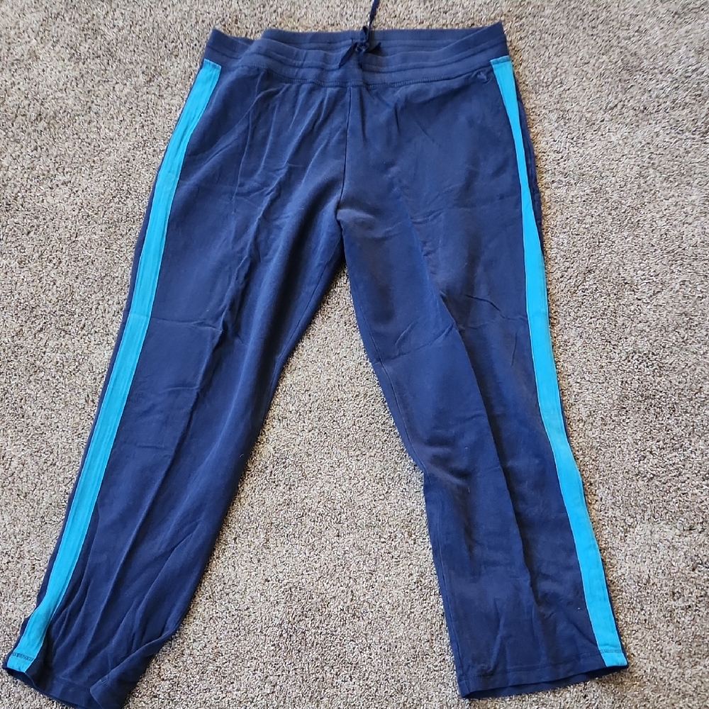 Women's Bold Spirit Dark Blue Pants with Bright Blue Accents